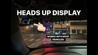 Heads Up Display Install  review [upl. by Howe354]