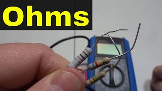 Measuring Ohms With A MultimeterEasy Explanation [upl. by Catlin]