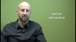 Lexical Semantics [upl. by Arlina472]