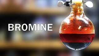 Making bromine from pool supplies [upl. by Yrocaj184]