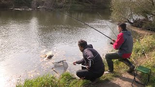 Pecanje šarana i babuške na reci Tamiš  Stari Tamiš  Dubinsko pecanje  Fishing carp in river [upl. by Aneeled386]