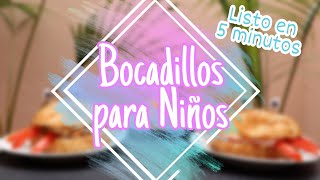 IDEA PARA FIESTAS INFANTILES 😃 Comida para niños 5 minutos  Cumpleaños [upl. by Ellenoj]