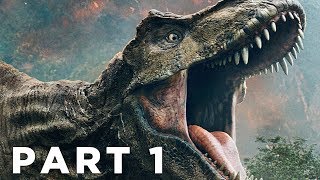 JURASSIC WORLD EVOLUTION Walkthrough Gameplay Part 1  INTRO PS4 Pro [upl. by Yluj]