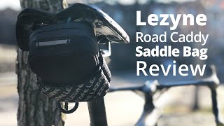 Lezyne Road Caddy Saddle Bag Review  Plus whats Inside [upl. by Ladonna]