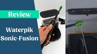 Waterpik SonicFusion Review USA [upl. by Haidabej827]