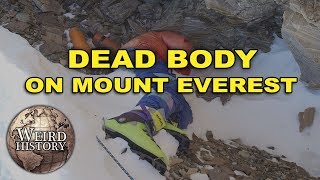 Dead Body On Mount Everest Still Exists Today [upl. by Zaraf205]