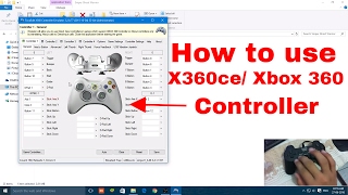 How to Use X360cexbox360 controller emulator [upl. by Ardien29]