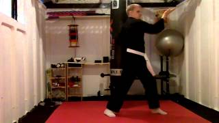 GKR Basic Karate Strikes and Blocks [upl. by Yahsal]