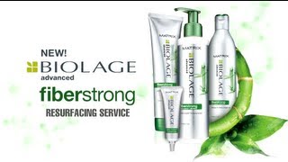 New Biolage Advanced Fiberstrong Service [upl. by Aihtyc]