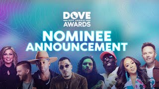 2022 Dove Awards Nominee Announcement [upl. by Halsy]