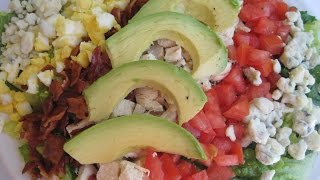 COBB SALAD  How to make CLASSIC COBB SALAD Recipe [upl. by Imer114]