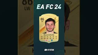 Khvicha Kvaratskhelia  FIFA Evolution FIFA 23  EAFC 25 [upl. by Graff12]