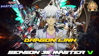 YuGiOh Master Duel  Dragon Link  Season 36  Master V [upl. by Malilliw]