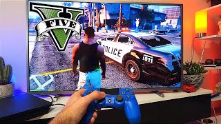 GTA 5 PS4 POV Gameplay And Unboxing [upl. by Aldous]