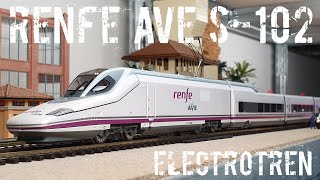 High Speed Renfe AVE S102 from Electrotren [upl. by Supen]