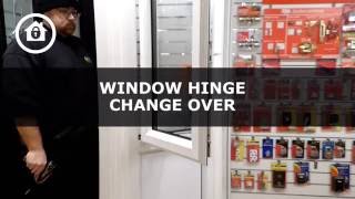 UPVC Window Hinge Change Over [upl. by Paresh]