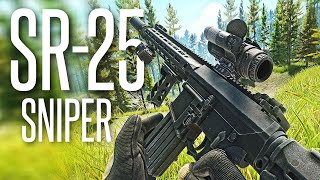 SURVIVING THE RESERVE WITH THE SR25  Escape From Tarkov Gameplay [upl. by Aliam]