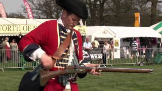 English Matchlock Musket  BASC Firearms Demonstration [upl. by Anaud]