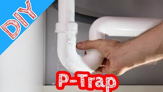 Leaking ptrap how to easy DIY [upl. by Atnahsal]