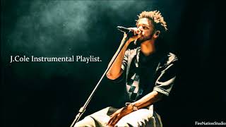 Chill JCole Instrumental Playlist [upl. by Topliffe]