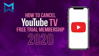 How to cancel YouTube TV free trial membership for beginners 2020 [upl. by Curr327]