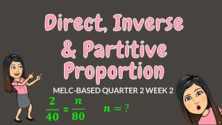 DIRECT INVERSE amp PARTITIVE PROPORTION [upl. by Llertal]