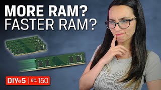 Do I need more RAM or faster RAM  DIY in 5 Ep 150 [upl. by Sulrac780]