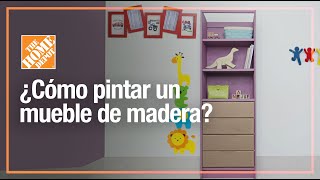 ¿Cómo pintar un mueble de madera como profesional  Pintura [upl. by Myrlene306]