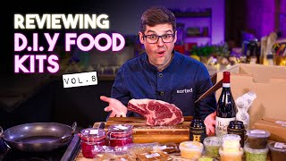 Chef and Normals Review DIY Food Kits Vol8  Sorted Food [upl. by Gunter]