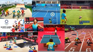 FÚTBOL BÁSKET TENIS PING PONG BMX ATLETISMO Y VALLAS  Juegos Olímpicos Tokio 2020 [upl. by Ikkim200]