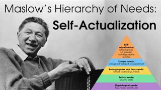 Maslows Hierarchy of Needs SelfActualization and SelfTranscendence [upl. by Gusta]