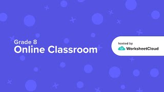 Grade 8  English  Comprehension  WorksheetCloud Video Lesson [upl. by Kalman]