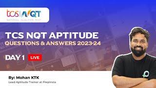 TCS NQT Aptitude Questions and Answers  20232024 [upl. by Lebazej450]