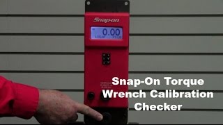 SnapOn Torque Wrench Calibration Checker  RPTS [upl. by Jolie]