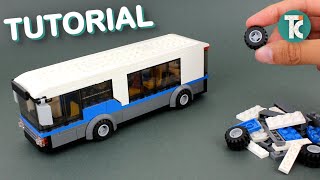 LEGO Bus Tutorial [upl. by Nannoc]