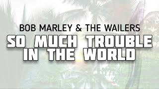 Bob Marley amp The Wailers  So Much Trouble In The World Lyrics [upl. by Lorolla298]