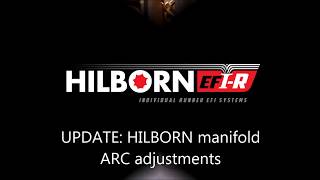 UPDATED HILBORN MANIFOLD ADJUSTMENTS [upl. by Dougall]