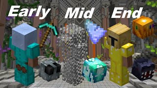 The Complete Mining Progression Guide Hypixel Skyblock [upl. by Ynnad]