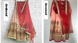 I Bought lehenga from Mirrawcom Online Shopping Reviewethnic wear [upl. by Yrro]