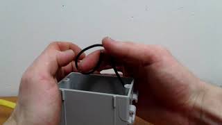 How to fold wires into an electrical box [upl. by Giavani]