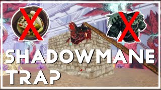 The BEST amp FASTEST Shadowmane Tame Trap Guide in ARK Genesis 2  NO CROUCHING NO GHILLIE [upl. by Ramalahs948]