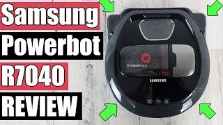 Samsung Powerbot R7040 Review  Robot Vacuum Tests [upl. by Jany946]