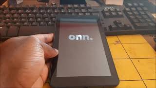 How to factory reset Onn tablet remove pin password pattern Watch to the end [upl. by Chita999]