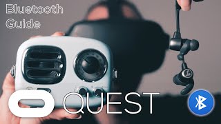 Oculus META Quest Bluetooth audio pairing guide [upl. by Dlanar354]