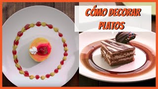 Cómo decorar platos para servir [upl. by Solenne716]