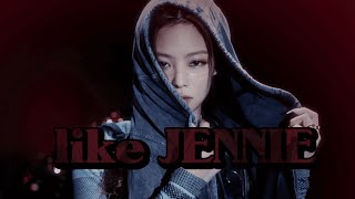 JENNIE  like JENNIE Official Lyric Video [upl. by Monda517]