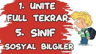 5 SINIF SOSYAL BİLGİLER  1 ÜNİTE FULL TEKRAR  BİREY VE TOPLUM [upl. by Yaya311]