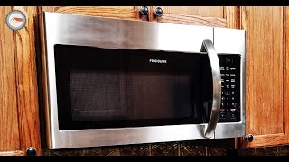 How to install a microwave and remove a range hood [upl. by Cato]