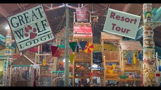 Great Wolf Lodge in Sandusky OH • Resort amp Room Tour • Summer 2021 [upl. by Aliab827]