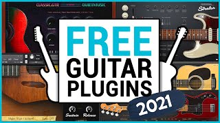 The 8 Best FREE Guitar VST Plugins Every Producer NEEDS in 2021 [upl. by Ettevram]